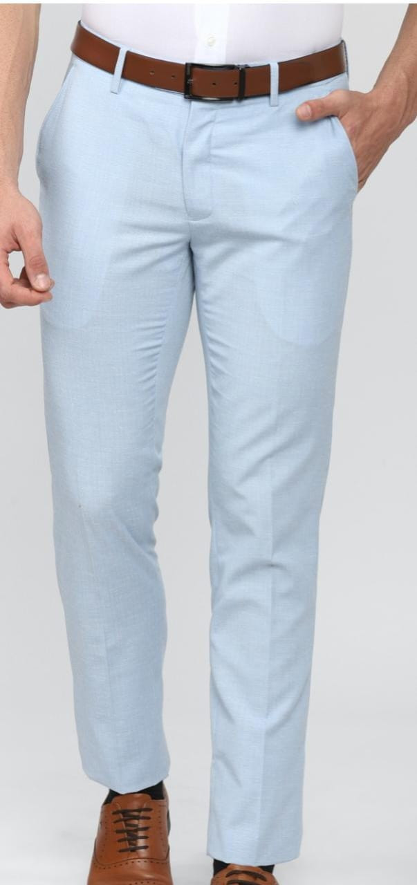 Hunte Men's light blue formal pent