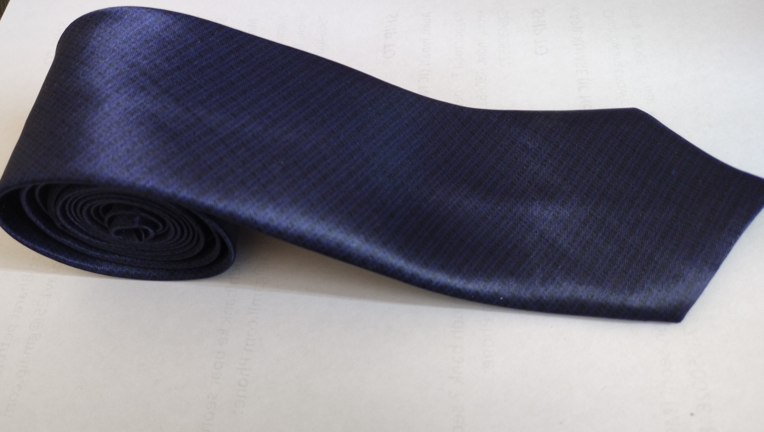 Hunter dark blue formal Tie