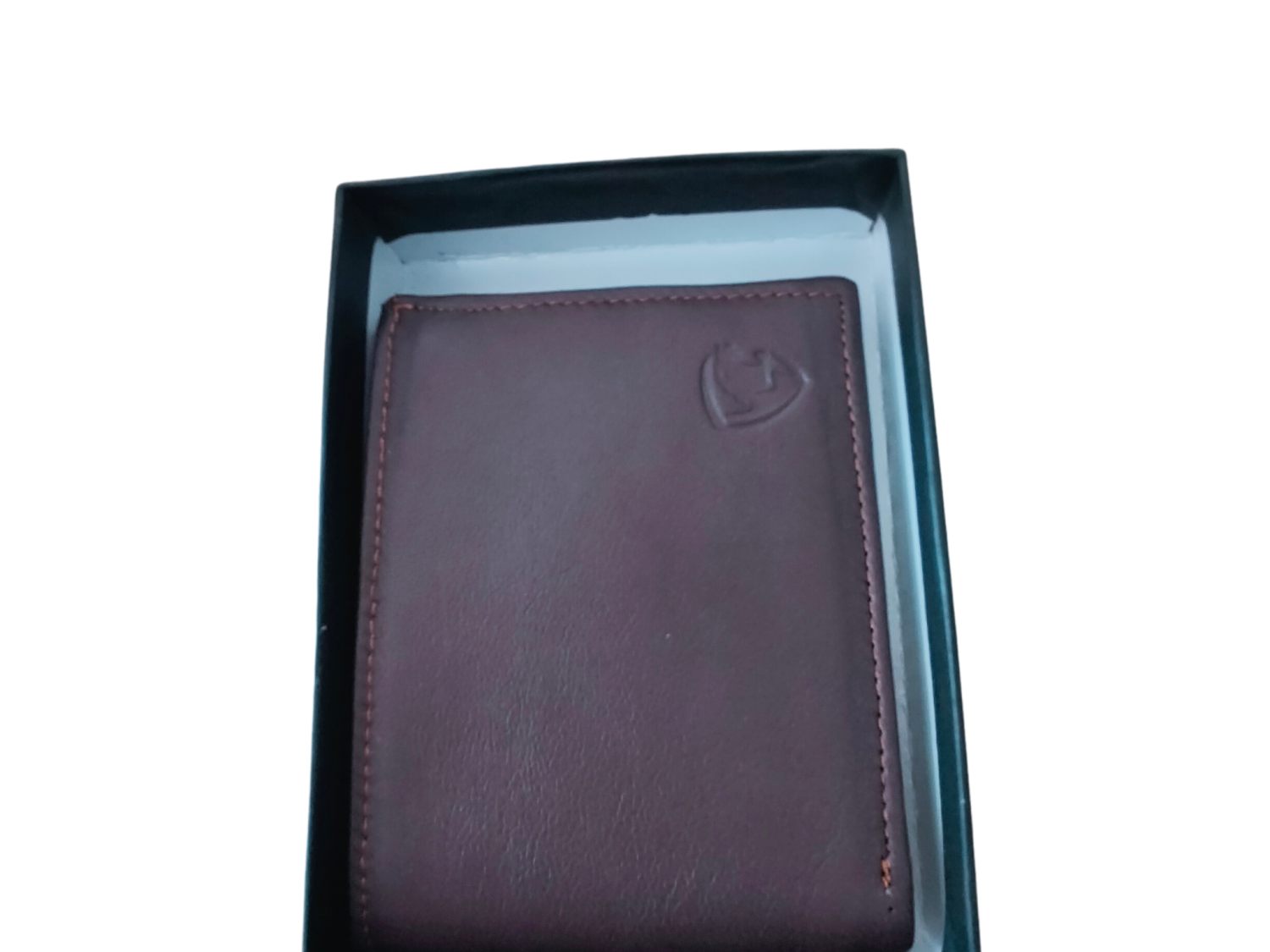 Hunter Men's Formal dark brown leather wallet 03