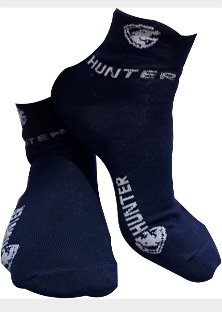Hunter Man's Blue Ankle Sock