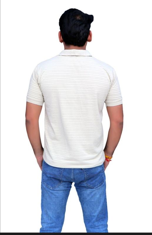 hunter man light gray polo