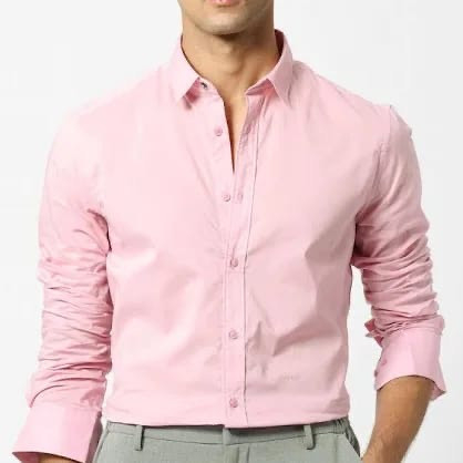 Hunter Man's pink colour shirts